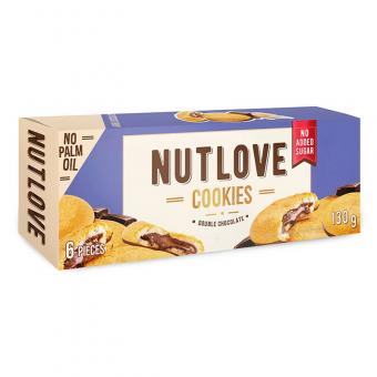 Allnutrition Nutlove Cookies - 130 g Double Chocolate