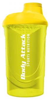Body Attack Protein Shaker - 700 ml Gelb