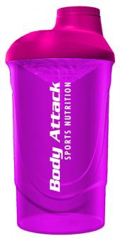 Body Attack Protein Shaker - 700 ml Pink