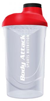 Body Attack Protein Shaker - 700 ml Transparent