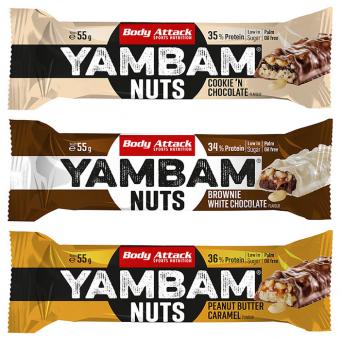 Body Attack YAMBAM NUTS - VE 15 x 55 g 