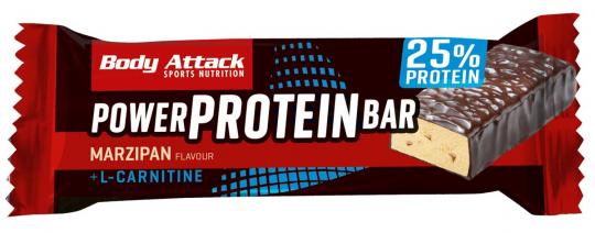 Body Attack Power Protein-Bar - 35 g Marzipan