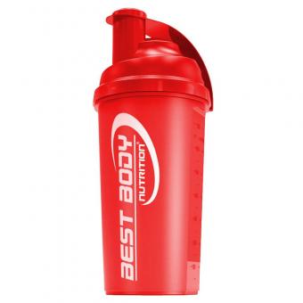 Best Body Nutrition Eiweiß Shaker - 700 ml Rot