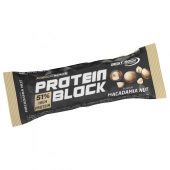 Best Body Nutrition Protein Block - 90 g Macadamia Nuss