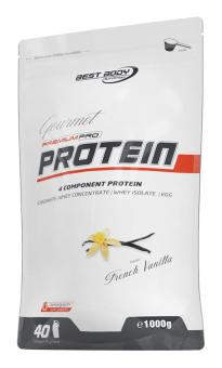 Best Body Nutrition Gourmet Premium Pro Protein - 1000 g French Vanilla