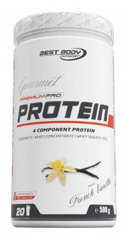 Best Body Nutrition Gourmet Premium Pro Protein - 500 g French Vanilla
