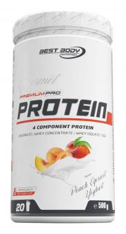 Best Body Nutrition Gourmet Premium Pro Protein - 500 g Peach Apricot Joghurt