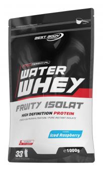 Best Body Nutrition Professional Water Whey Fruity Isolat - 1000 g Iced Raspberry
