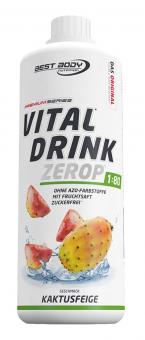 Best Body Nutrition Vital Drink Zerop - 1000 ml Kaktusfeige