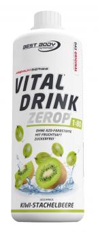 Best Body Nutrition Vital Drink Zerop - 1000 ml Kiwi-Stachelbeere