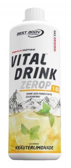 Best Body Nutrition Vital Drink Zerop - 1000 ml Kräuterlimonade
