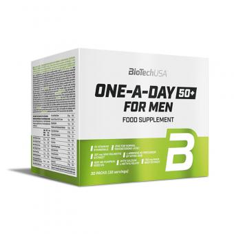 BioTech USA One-A-Day 50+ For Men - 30 Päckchen 