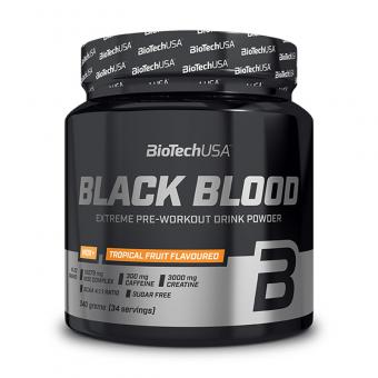 BioTech USA Black Blood NOX+ - 340 g Tropische Früchte