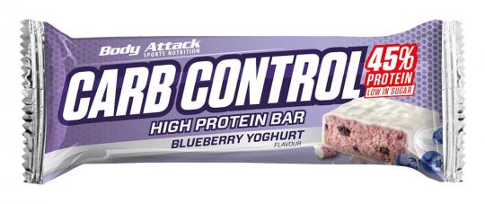 Body Attack Carb Control Proteinriegel - 100 g Blueberry Yoghurt