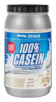 Body Attack 100% Casein Protein - 900 g 