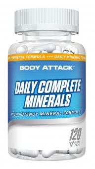 Body Attack Daily Complete Minerals - 120 Kapseln 