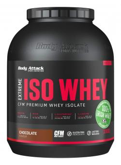 Body Attack Extreme Iso Whey - 1,8 kg Chocolate