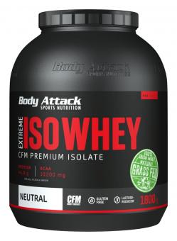 Body Attack Extreme Iso Whey - 1,8 kg Neutral