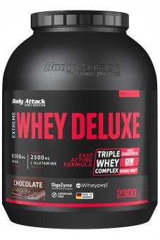 Body Attack Extreme Whey Deluxe - 2300 g Schokolade