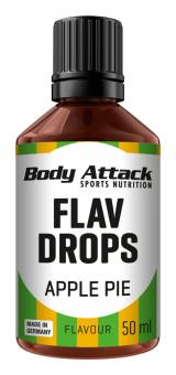 Body Attack Flav Drops - 50 ml Apple Pie