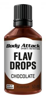 Body Attack Flav Drops - 50 ml Chocolate