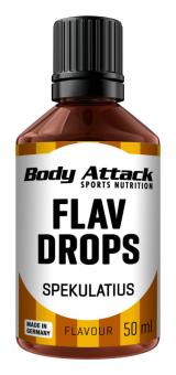 Body Attack Flav Drops - 50 ml Spekulatius