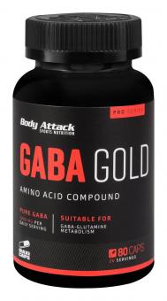 Body Attack GABA Gold - 80 Kapseln 