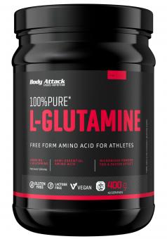Body Attack 100% Pure L-Glutamine - 400 g 