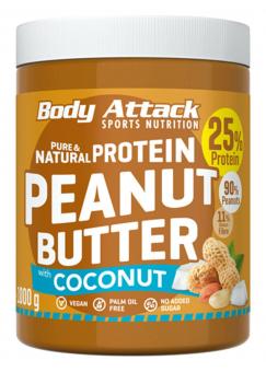 Body Attack Peanut Butter - 1000 g Kokos