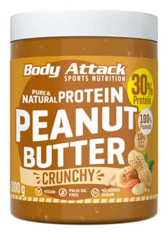 Body Attack Peanut Butter - 1000 g Crunchy