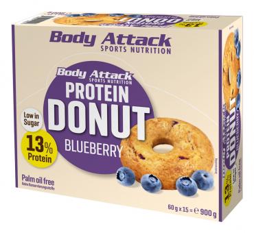 Body Attack Protein Donut - 60 g Blueberry