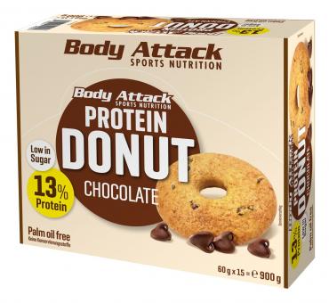 Body Attack Protein Donut - 60 g Chocolate