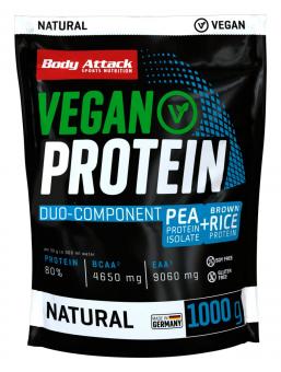 Body Attack Vegan Protein - 1 kg Neutral