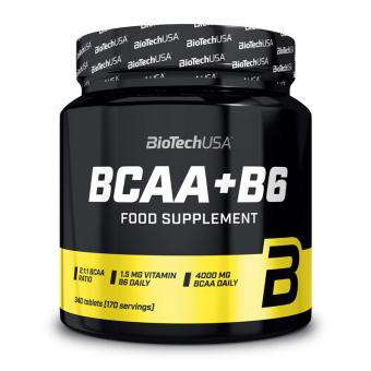 BioTech USA BCAA+B6 - 340 Tabletten 