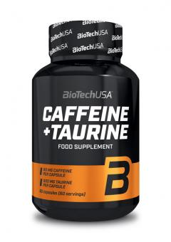 BioTech USA Caffeine + Taurine - 60 Kapseln 