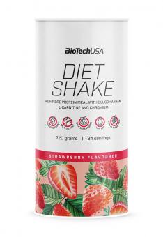 BioTech USA Diet Shake - 720 g Erdbeere
