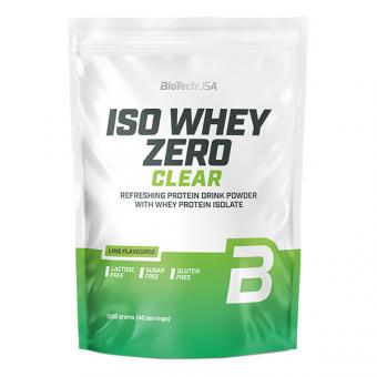 BioTech USA Iso Whey Zero Clear - 1000 g Lime