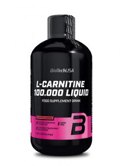 BioTech USA L-Carnitine 100.000 Liquid - 500 ml Kirsche