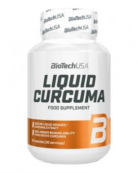 BioTech USA Liquid Curcuma - 30 Kapseln 