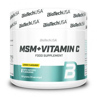 BioTech USA MSM + Vitamin C - 150 g 
