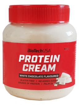 BioTech USA Protein Cream - 400 g Weiße Schokolade