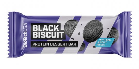 BioTech USA Protein Dessert Bar - 50 g Black Biscuit