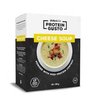 BioTech USA Protein Gusto Cheese Soup - 10 x 30 g 