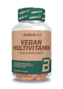 BioTech USA Vegan Multivitamin - 60 Kapseln 