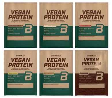 BioTech USA Vegan Protein - 6 x 25 g Proben 