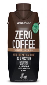 BioTech USA Zero Coffee Protein Drink - 330 ml 
