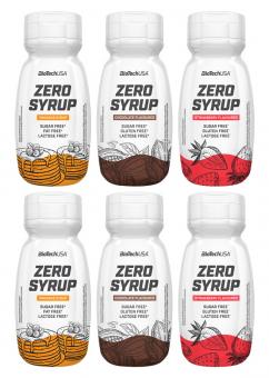 BioTech USA Zero Syrup - 6 x 320 ml 