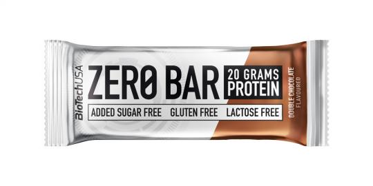 BioTech USA Zero Bar - 1 x 50 g Doppelte Schokolade