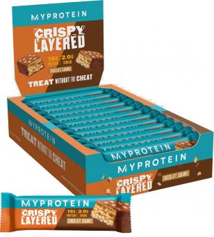 MyProtein Crispy Layered Bar - 12 x 58 g 