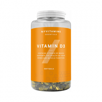 MyProtein MyVitamins Vitamin D3 - 180 Kapseln 